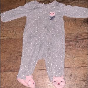 newborn girl sleeper